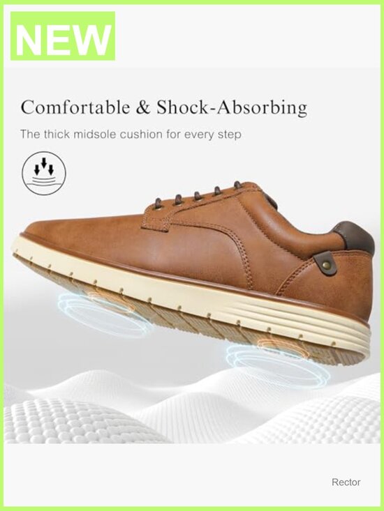 Classic Lace Up Oxford Shoes – Lightweight Comfort for Work & Travel main image 7
